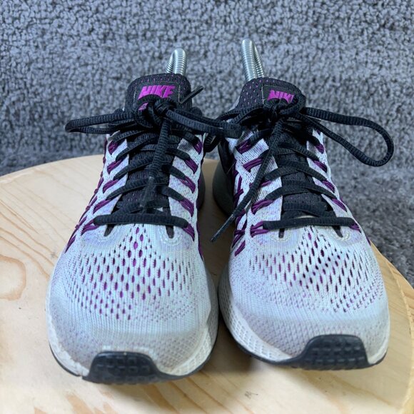 Nike Zoom Pegasus 32 Running Shoe Womens Size 7 Fabric Gym Training Sneakers - Picture 2 of 7